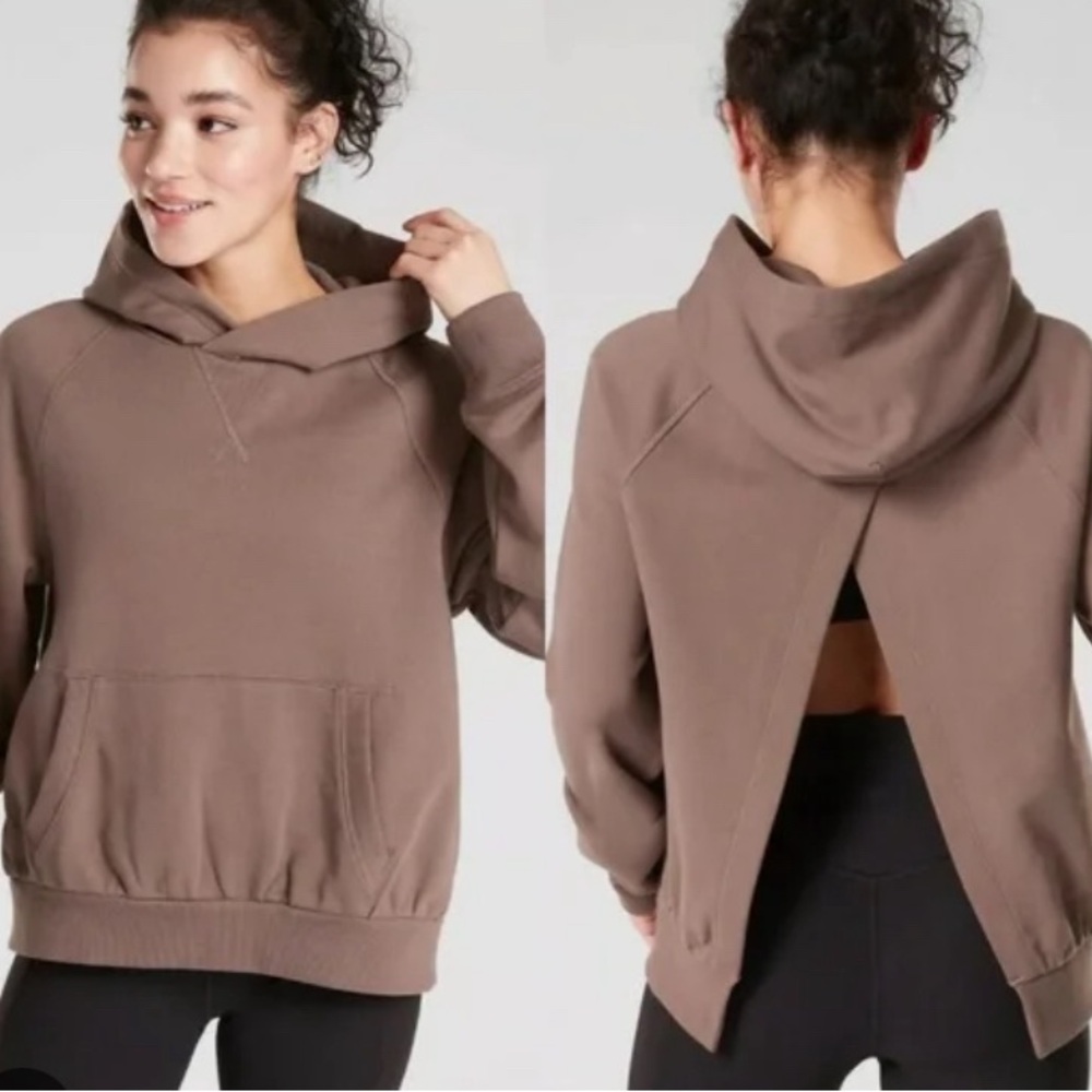 Athleta Moonrise Hoodie Brown